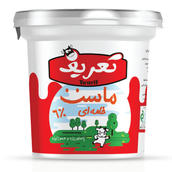 ماست خامه ای 650 گرم