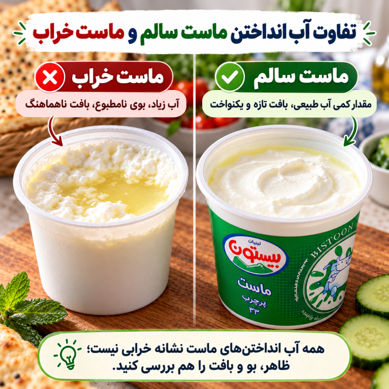 ماست خراب