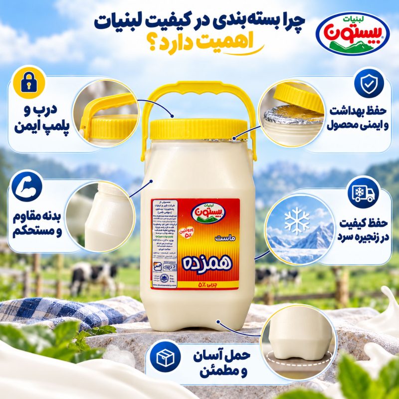 بسته بندی لبنیات